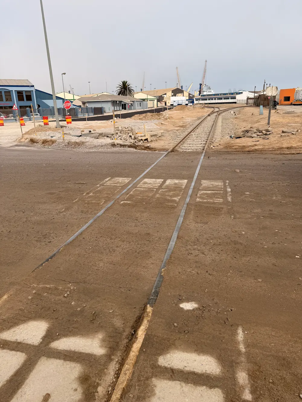 Walvis Bay Railway Street level crossing