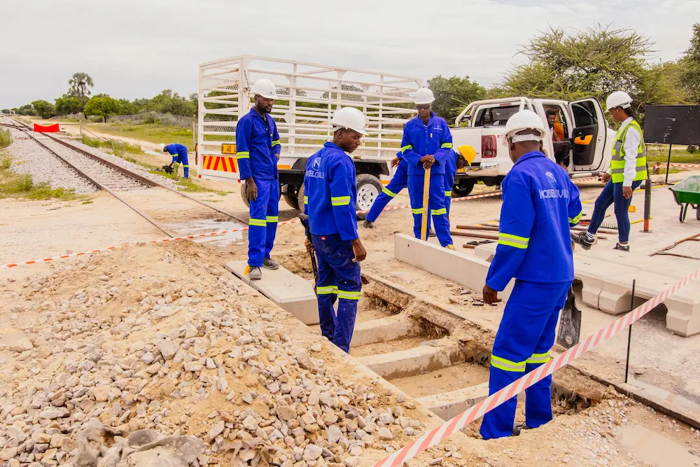 Nobel Civils work on site