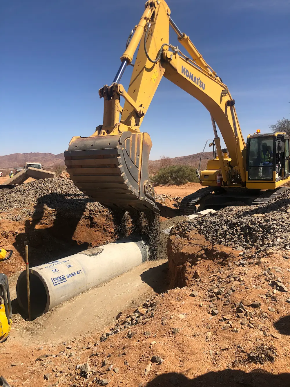 Nobel Civils work on site