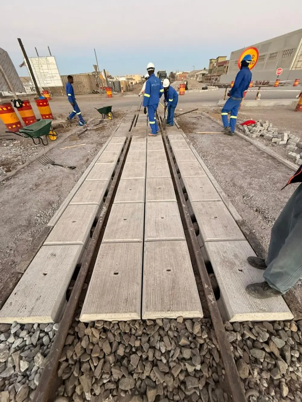 Rail works